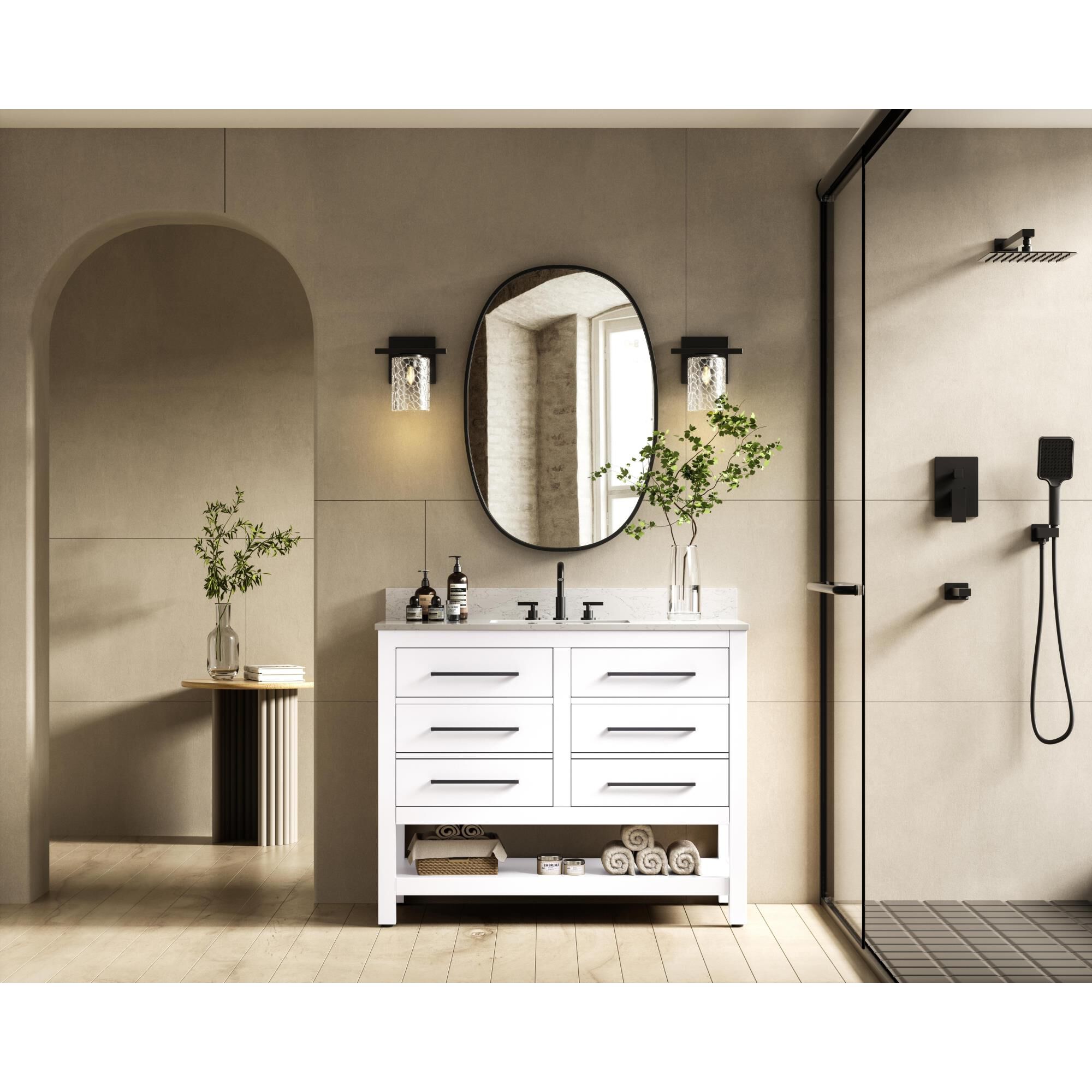 Karson 42 Inch Bath Vanity by Elegant Dcor