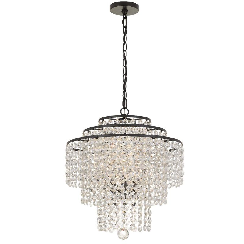 Arielle Small Chandelier by Crystorama
