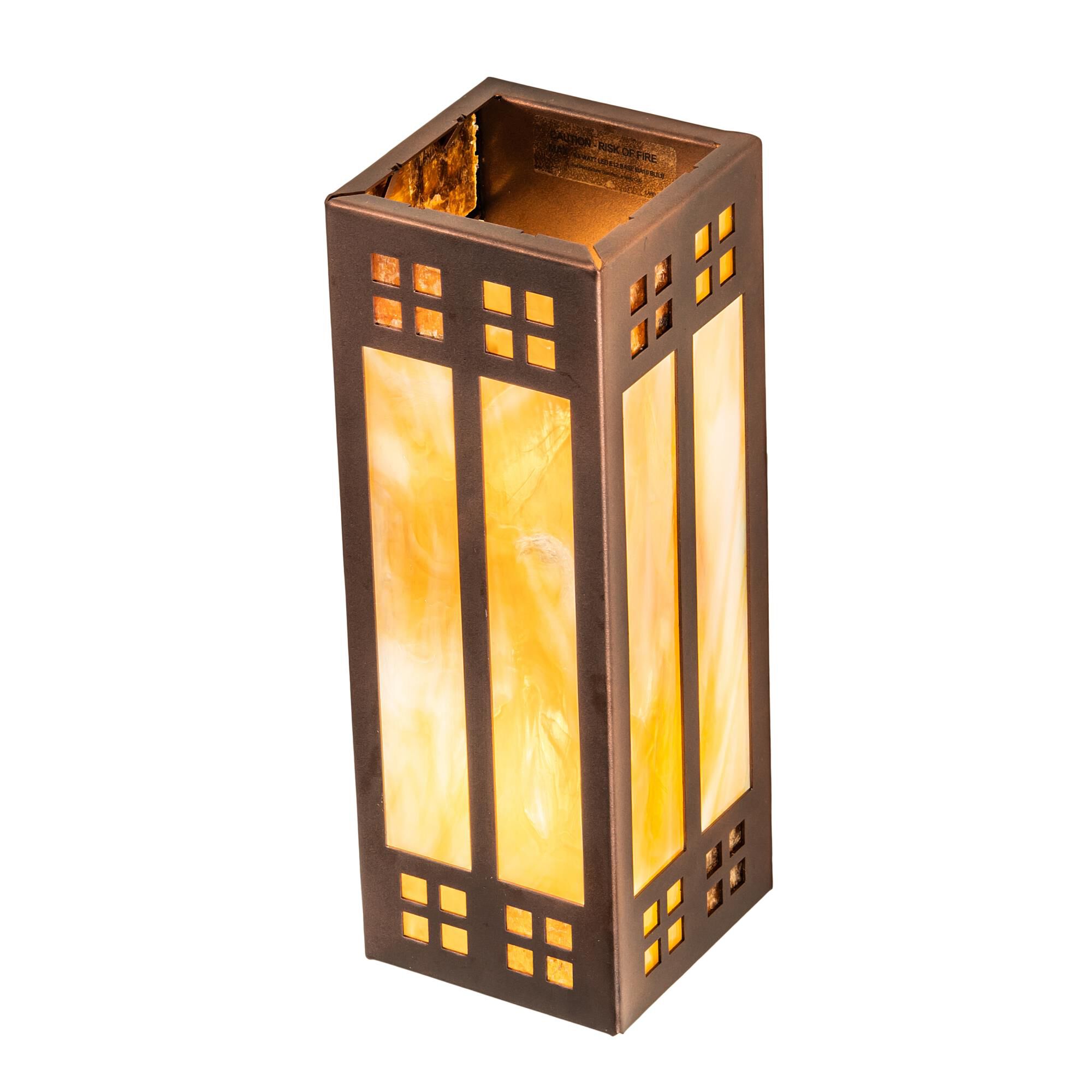 Prairie Loft 14 Inch Tall 2 Light LED Outdoor Wall Light by Meyda Lighting