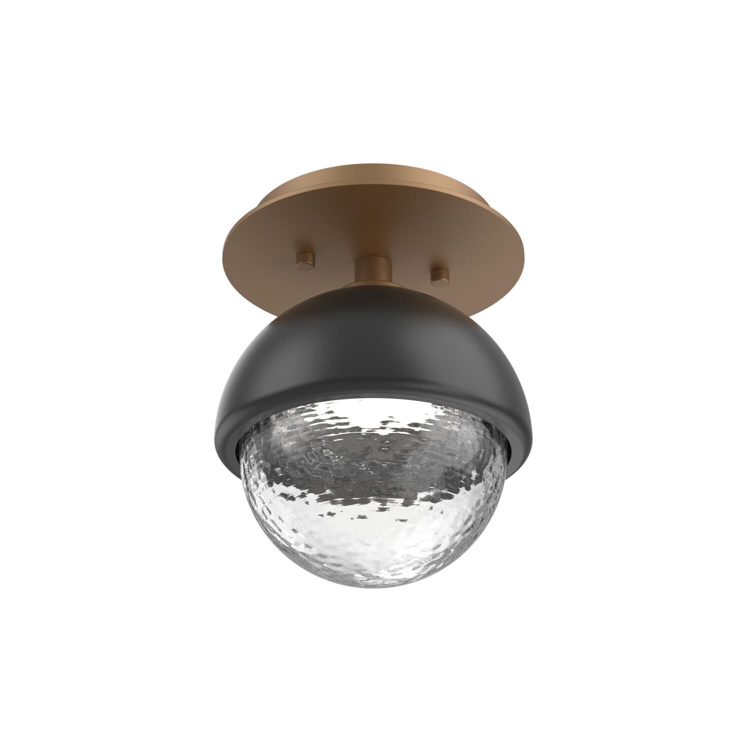 Levi Wilson Cabochon 6 Inch Flush Mount by Hammerton Studio