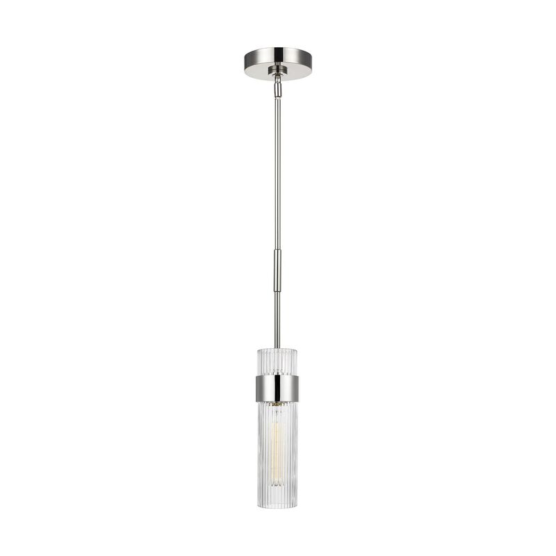 Chapman & Myers Geneva 12 Inch Mini Pendant by Visual Comfort Studio