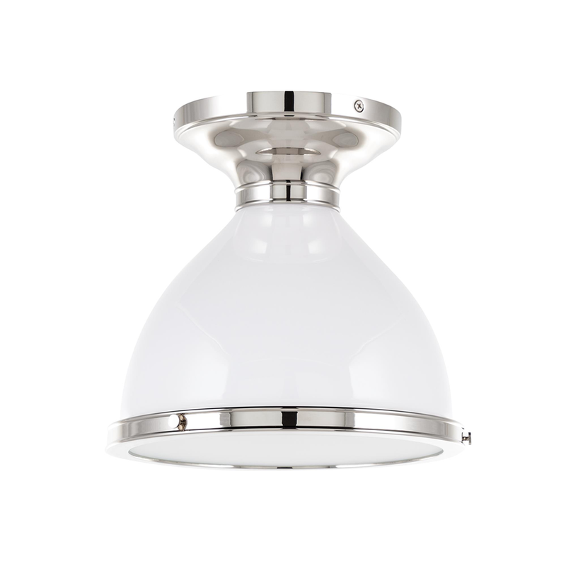 Randolph 10 Inch Semi Flush Mount by Hudson Valley Lighting