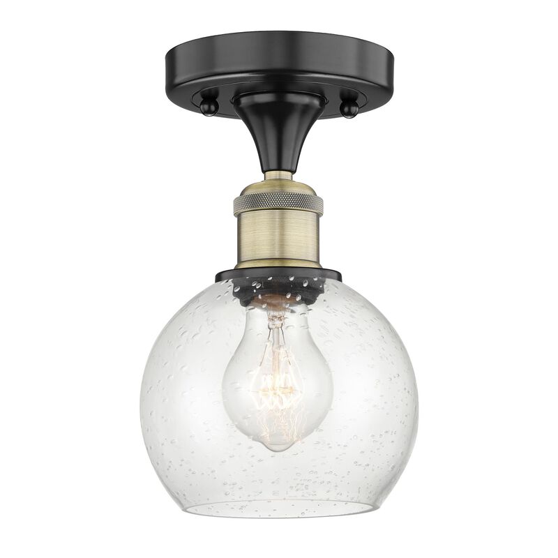 Bruno Marashlian Athens 6 Inch 1 Light Semi Flush Mount by Innovations Lighting