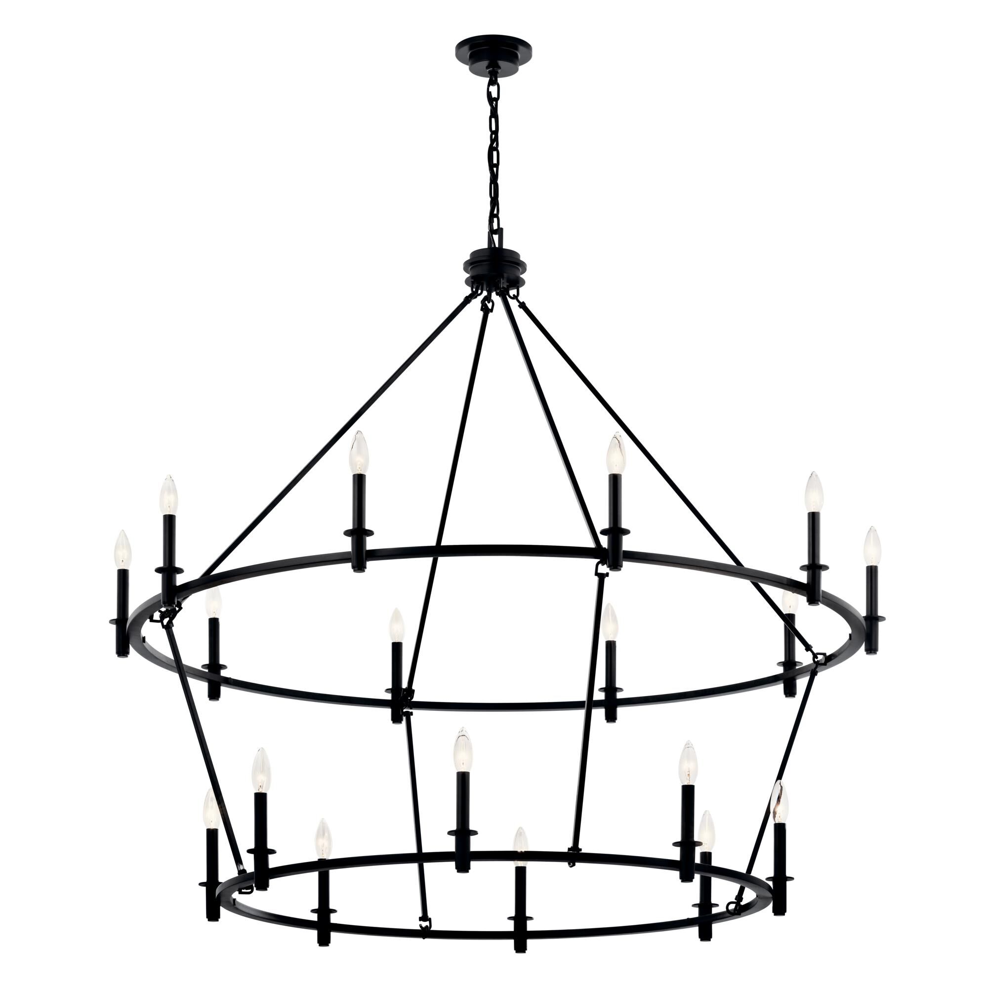 Shown in Black finish