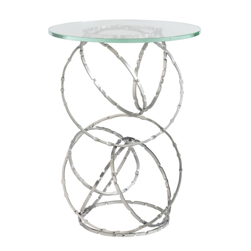Olympus 24 Inch Accent Table by Hubbardton Forge