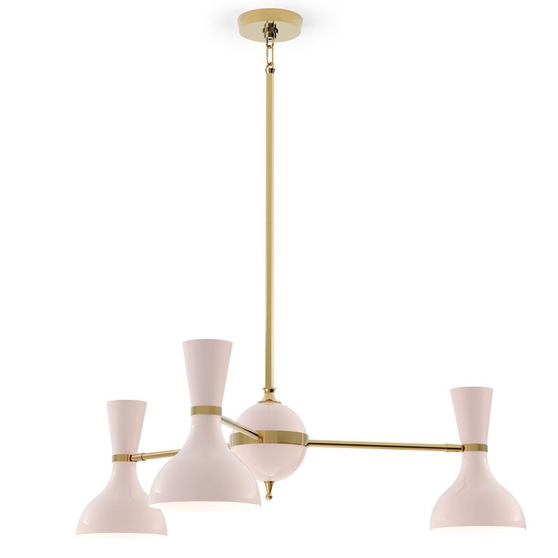 Clare 28 Inch Chandelier by Robert Abbey
