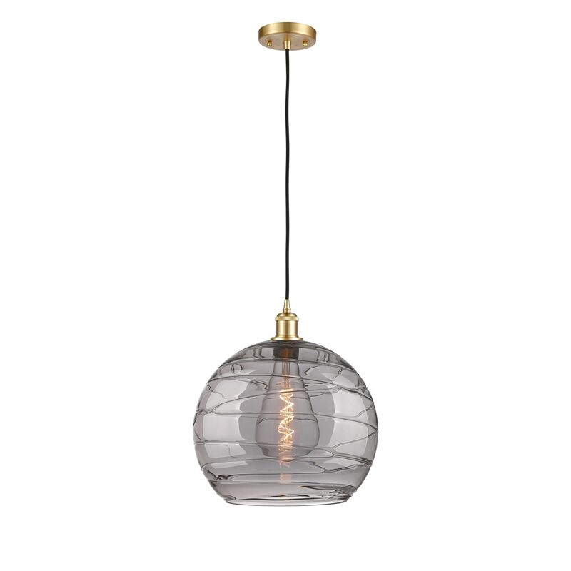 Bruno Marashlian Athens Deco Swirl 14 Inch Large Pendant by Innovations Lighting