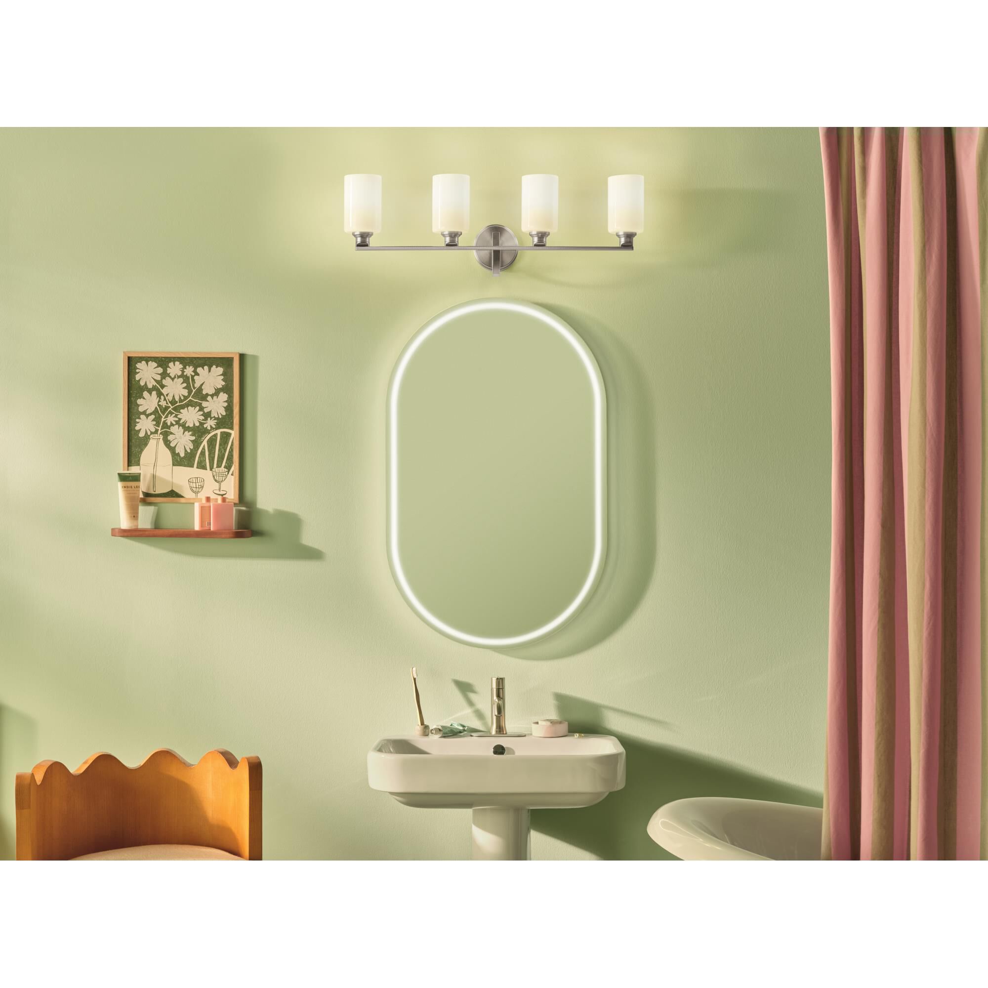 Gioe 32 Inch Bath Vanity Light by Kichler Lighting