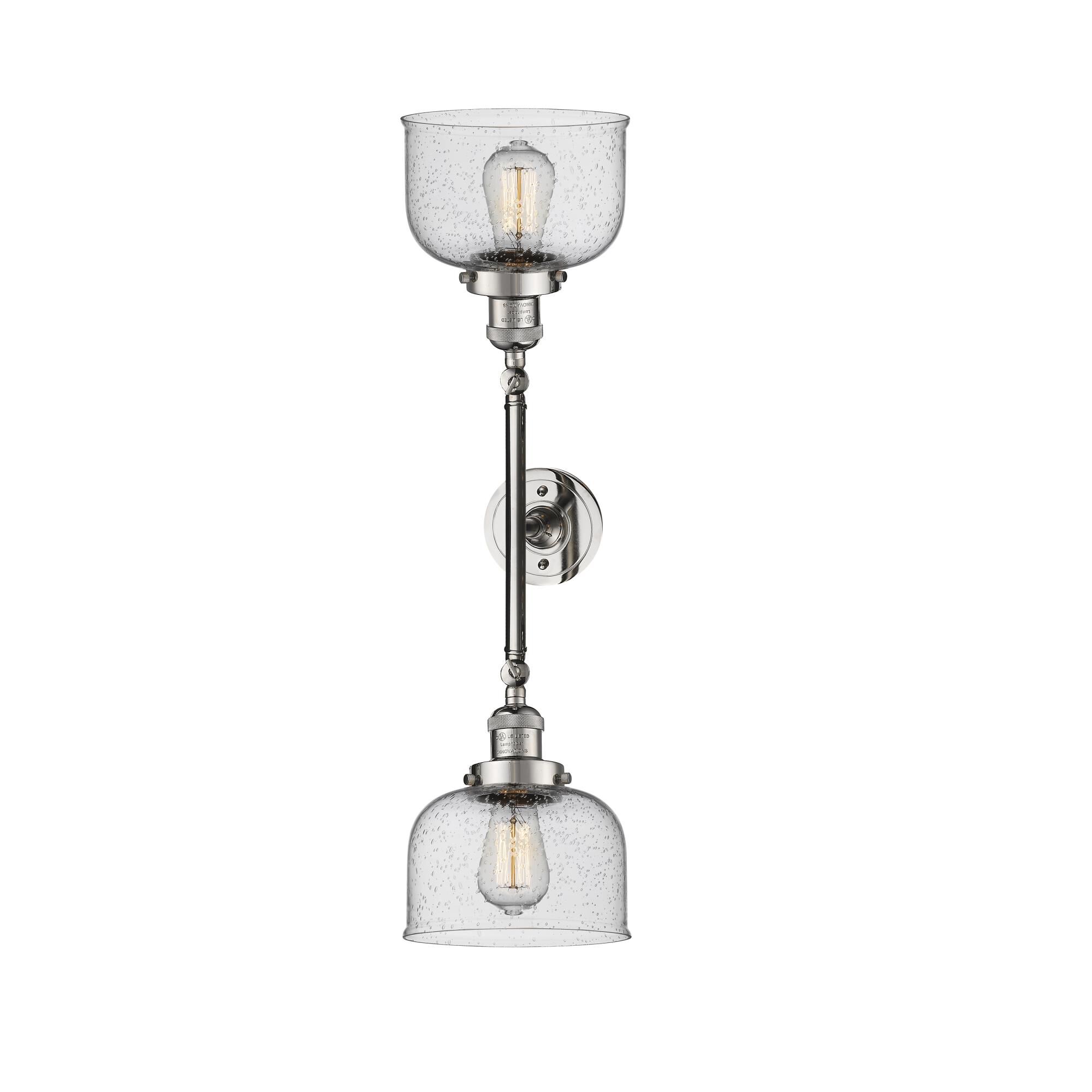 Bruno Marashlian Large Bell 19 Inch 2 Light Bath Vanity Light by Innovations Lighting