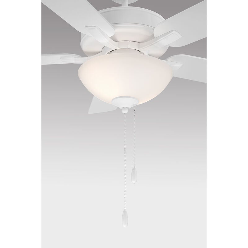 52 Inch Ceiling Fan with Light Kit by Meridian Lighting
