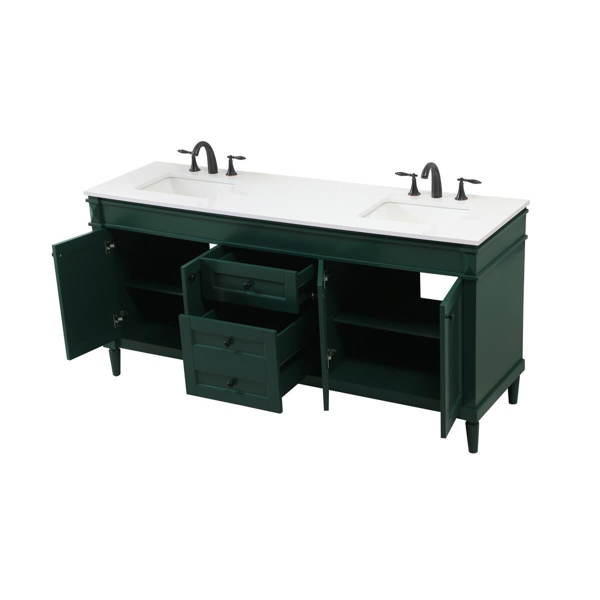 Shown in Green finish