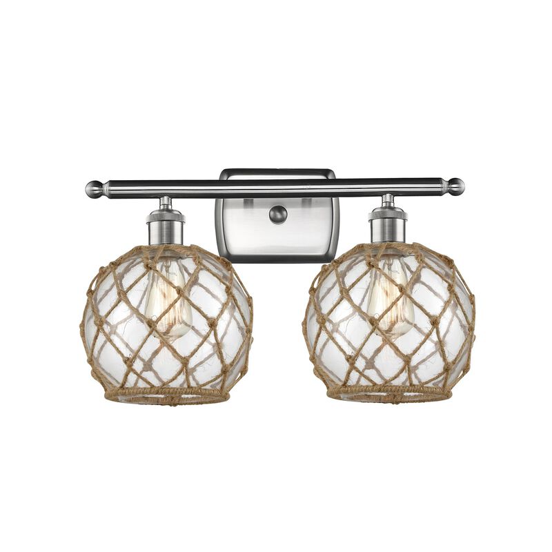 Bruno Marashlian Farmhouse Rope 18 Inch Bath Vanity Light by Innovations Lighting