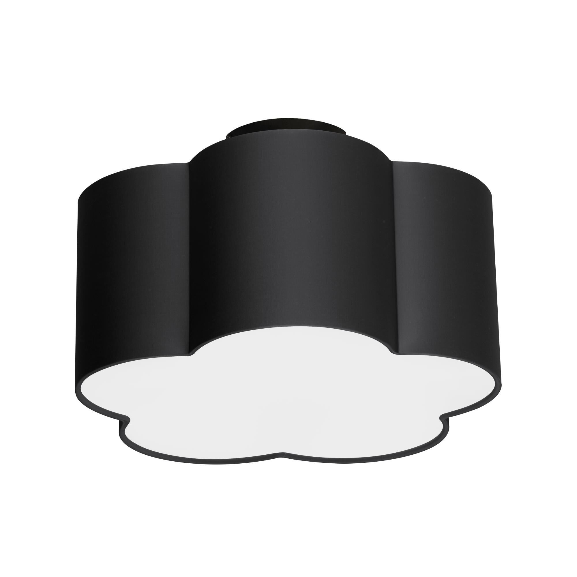 Shown in Black finish and Black shade