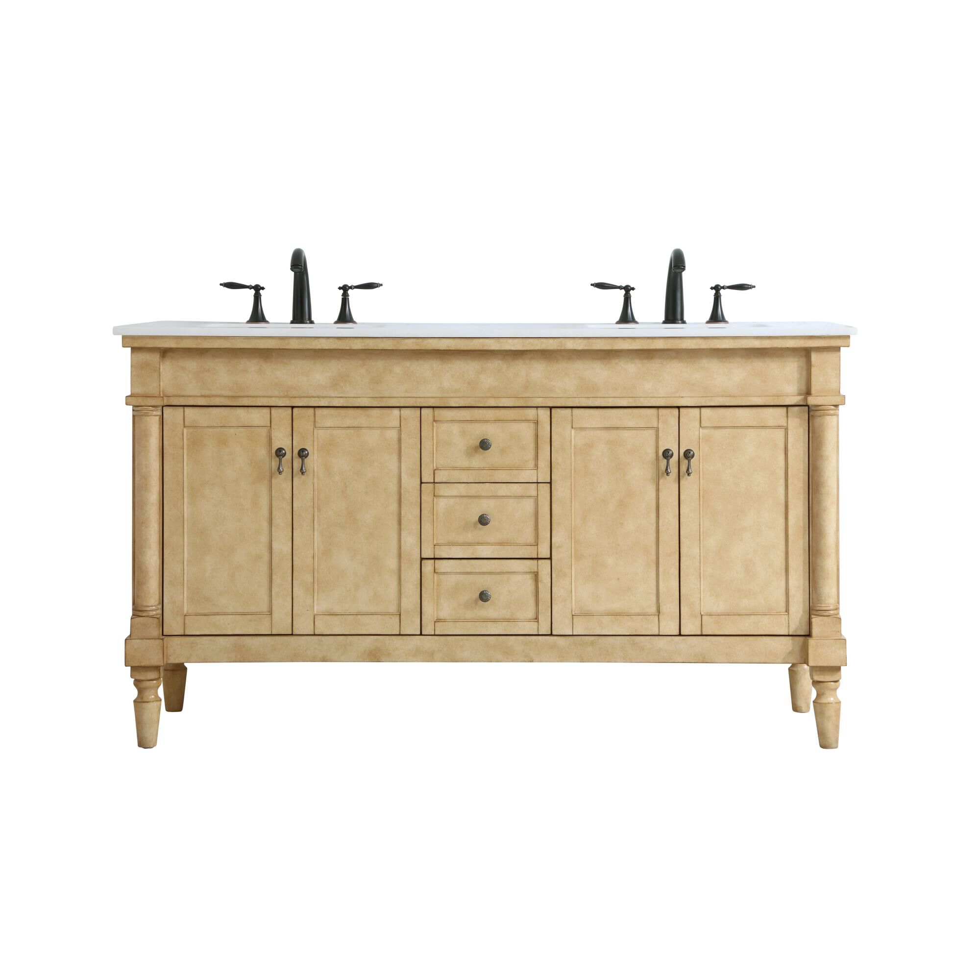 Shown in Antique Beige finish