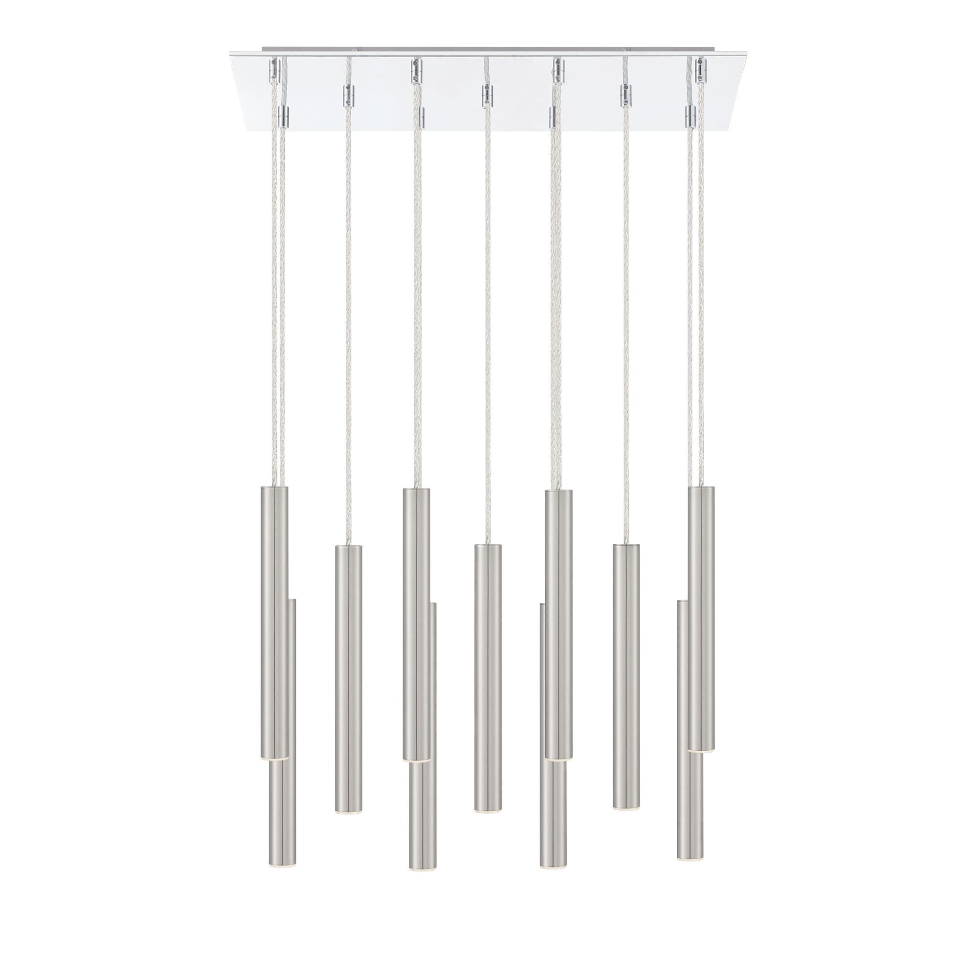 Forest 24 Inch 11 Light LED Linear Suspension Light by Z-Lite