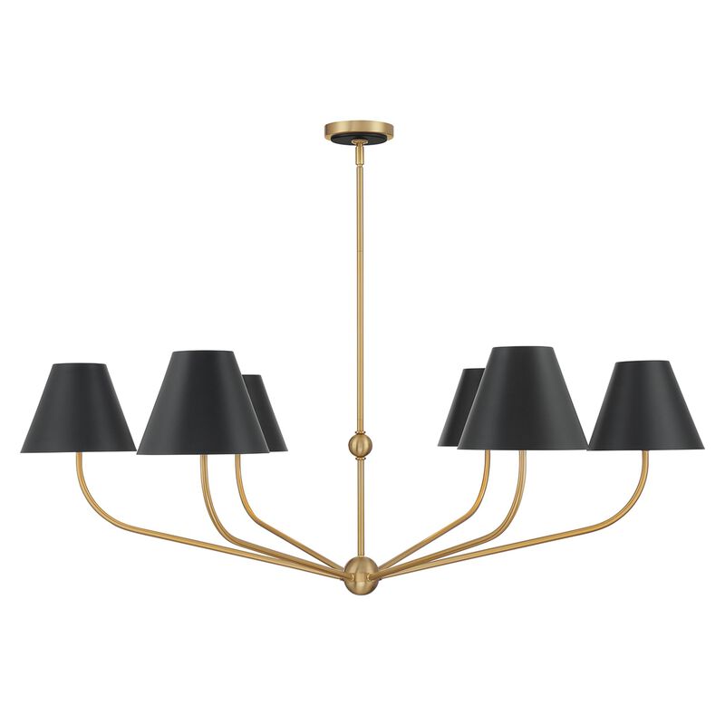 Xavier 48 Inch Chandelier by Crystorama