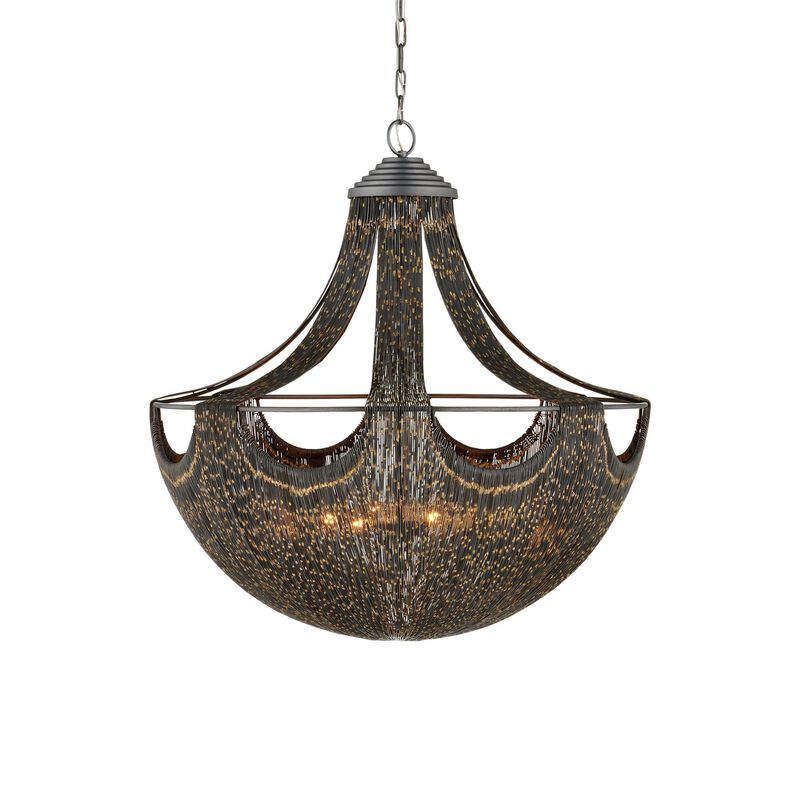Eduardo 30 Inch Large Pendant by Currey and Company