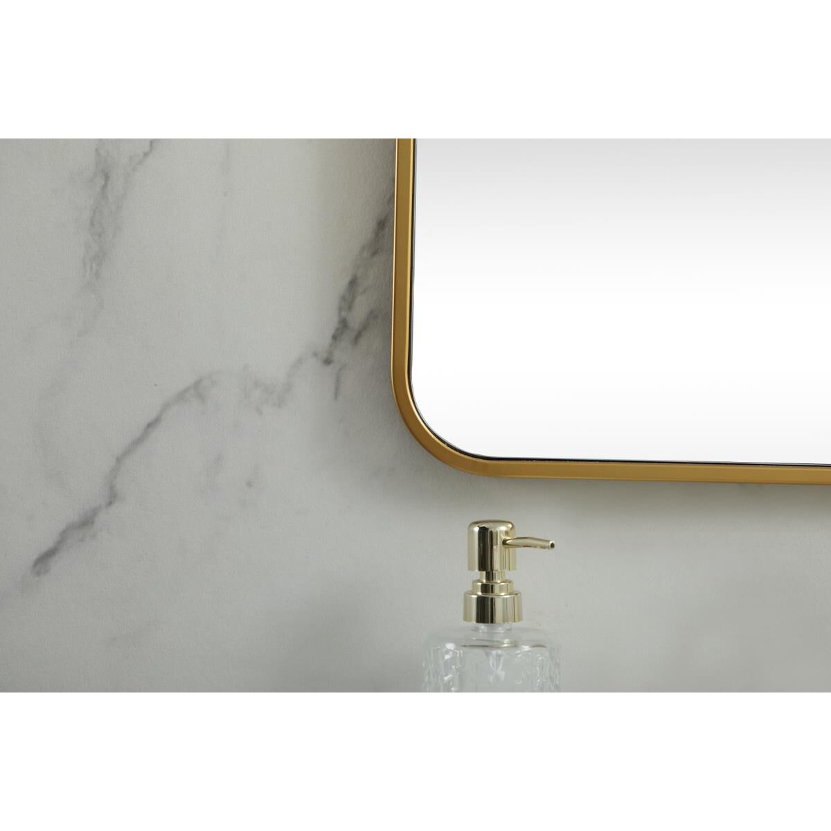 Shown in Brass finish