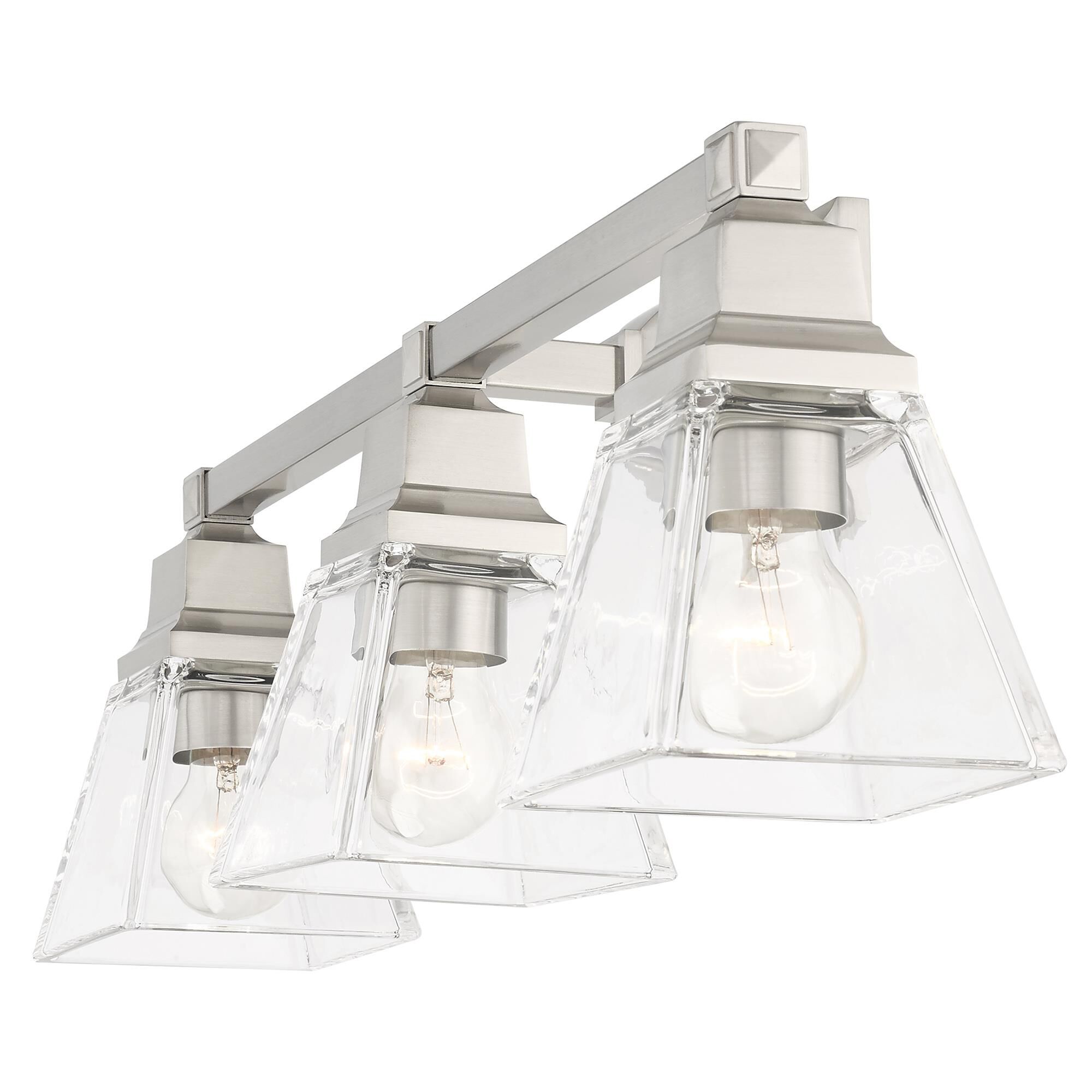Mission 25 Inch 3 Light Bath Vanity Light by Livex Lighting