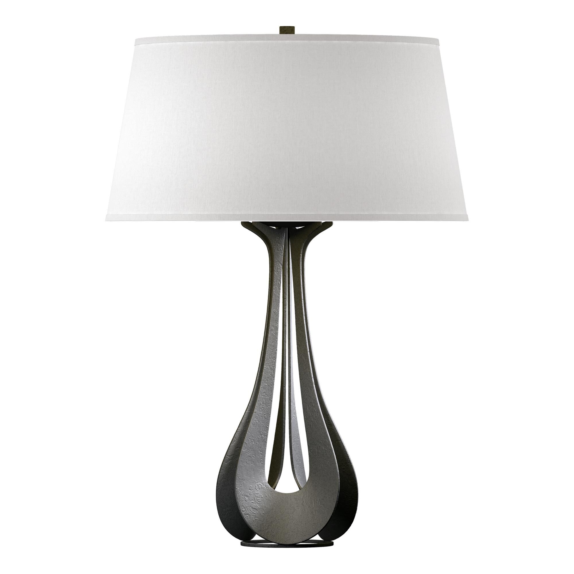Shown in Natural Iron finish and Flax shade