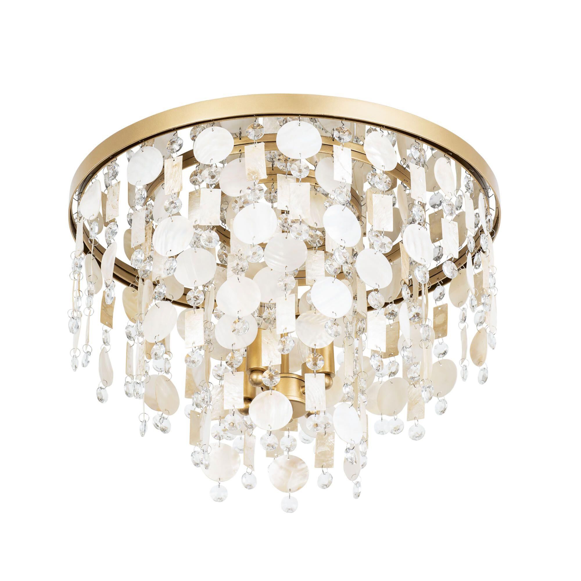 Kalani 20 Inch 4 Light Semi Flush Mount by Varaluz