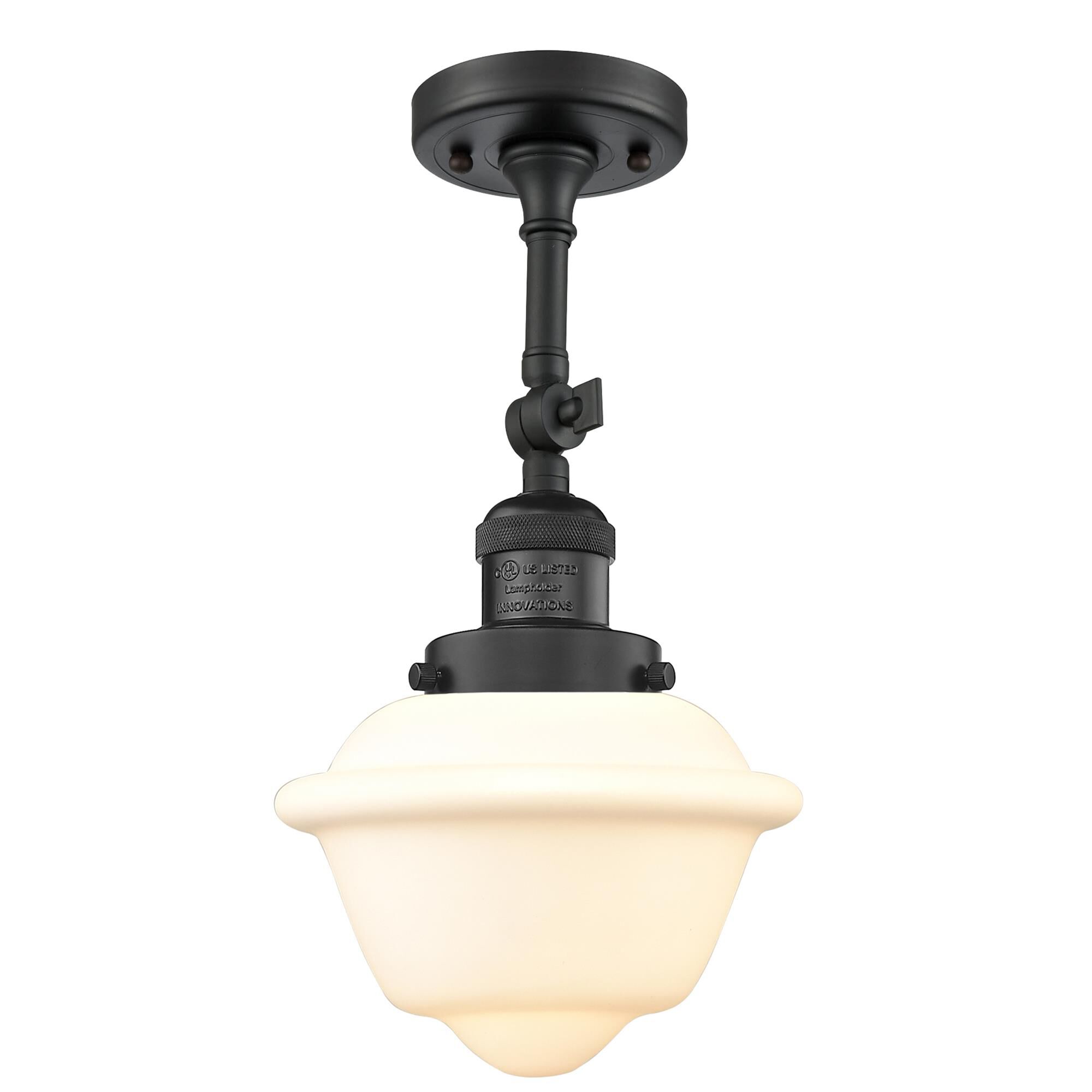 Shown in Matte Black finish and Matte White Cased glass