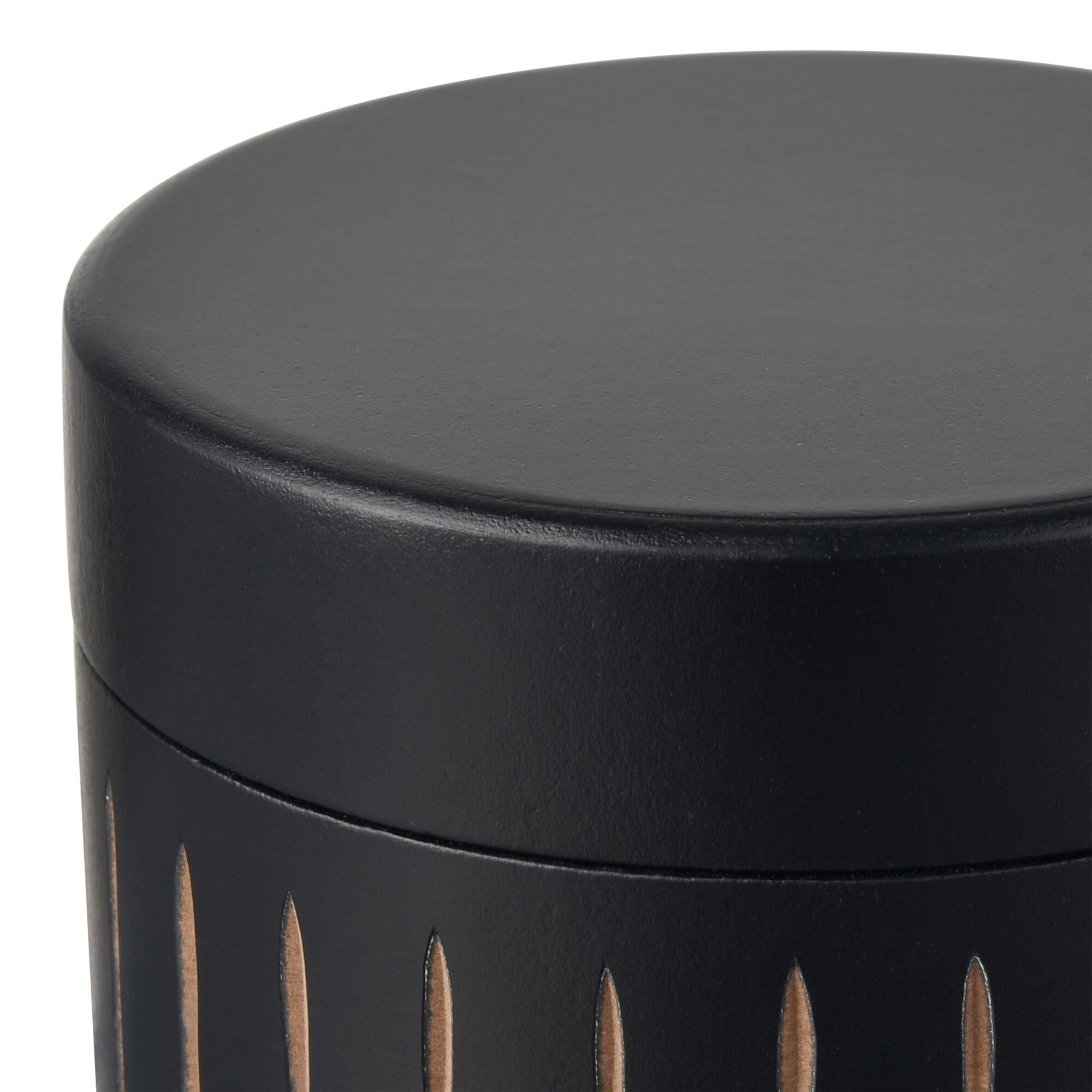 Shown in Black finish