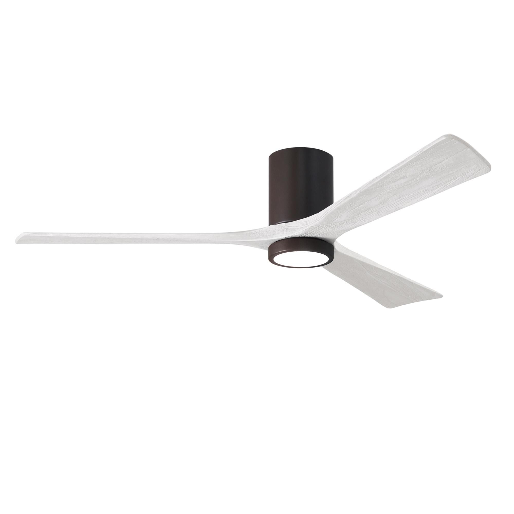 Irene 60 Inch Flush Mount Fan with Light Kit by Matthews Fan Company
