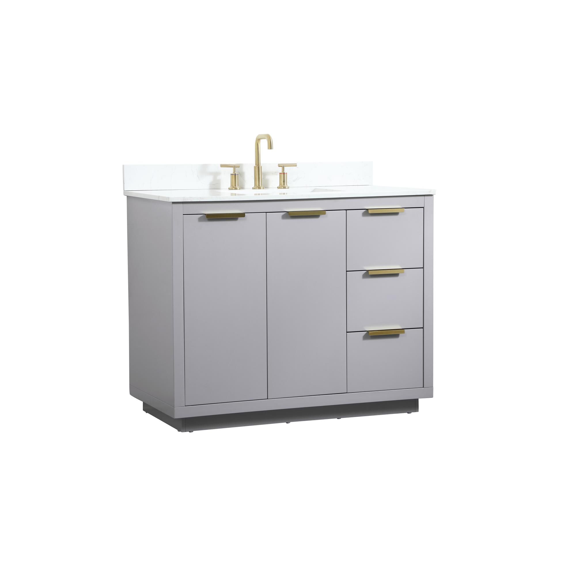 Shown in Grey finish