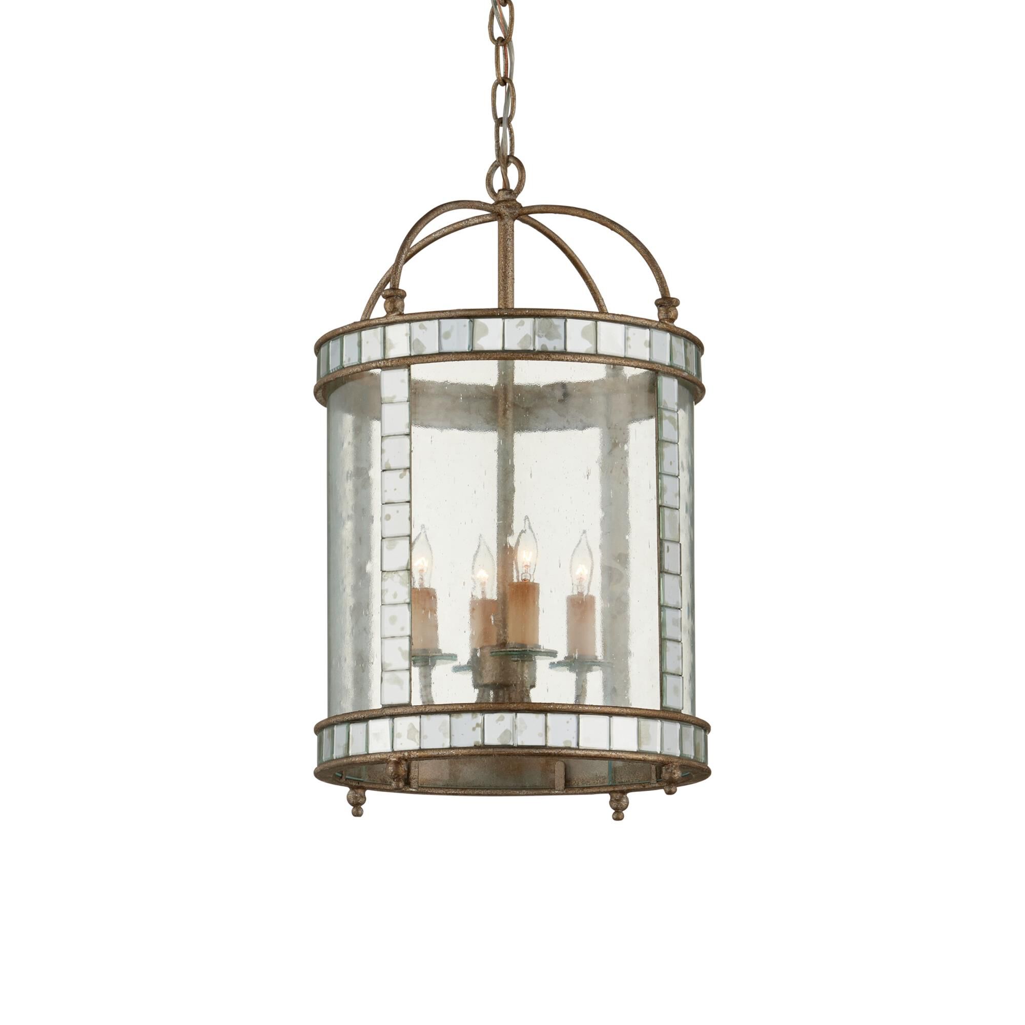 Corsica 13 Inch Cage Pendant by Currey and Company