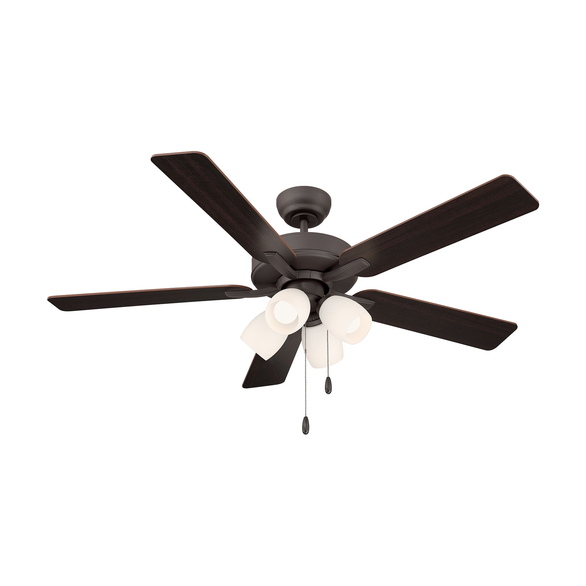 52 Inch Ceiling Fan with Light Kit,