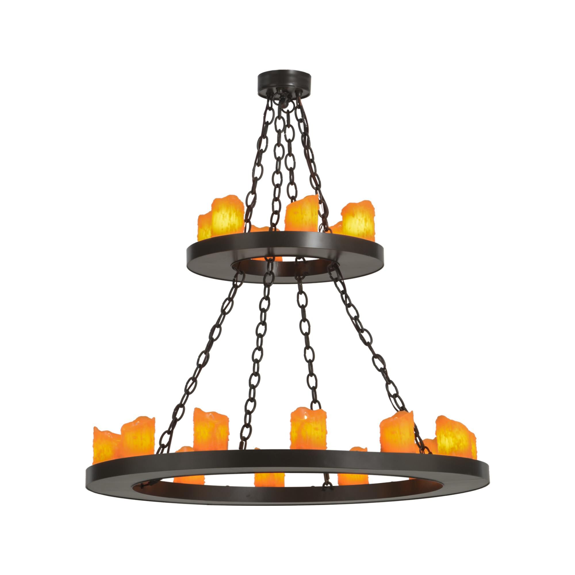 Loxley 36 Inch 18 Light Chandelier by Meyda Lighting