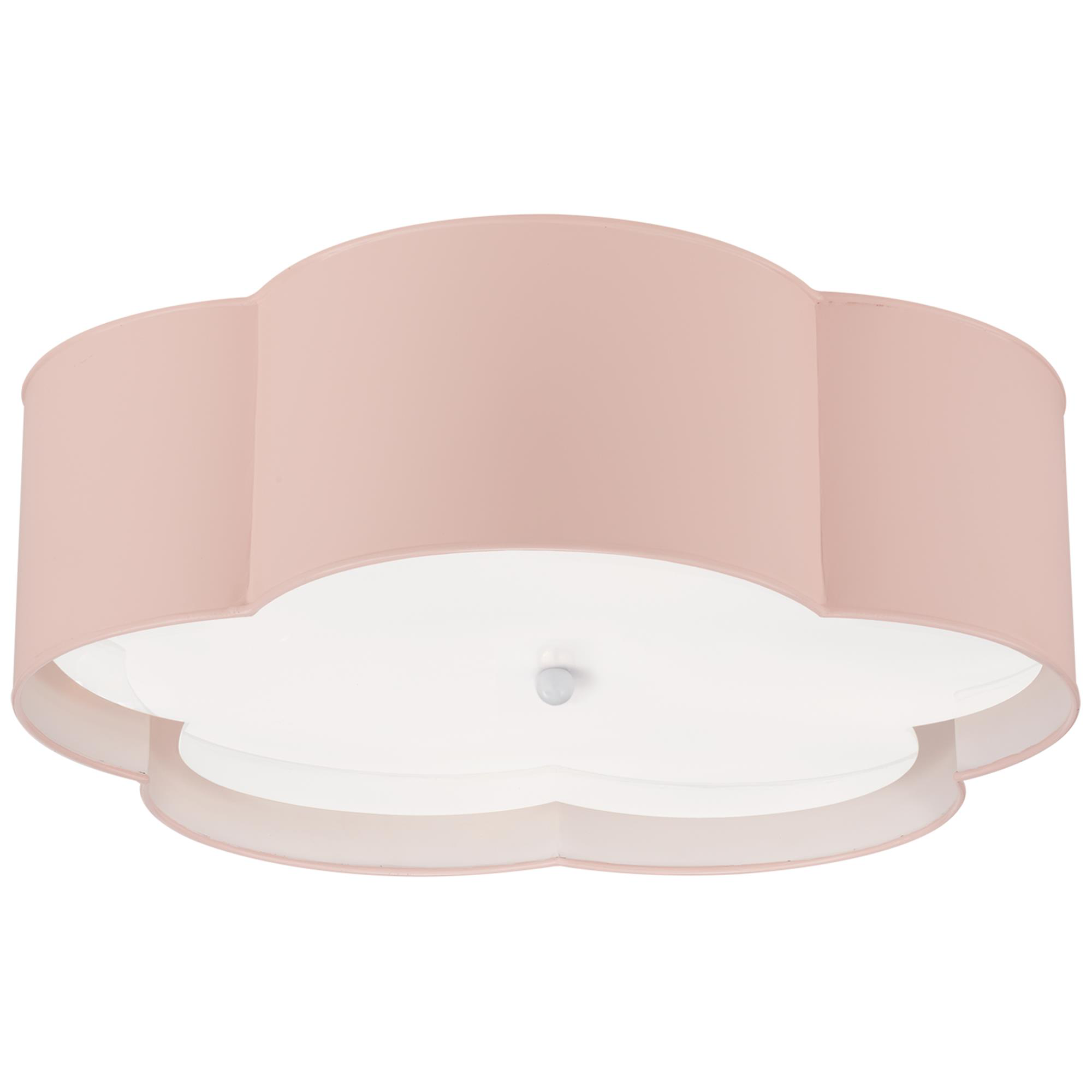 Shown in Pink and White finish and Frosted Acrylic glass