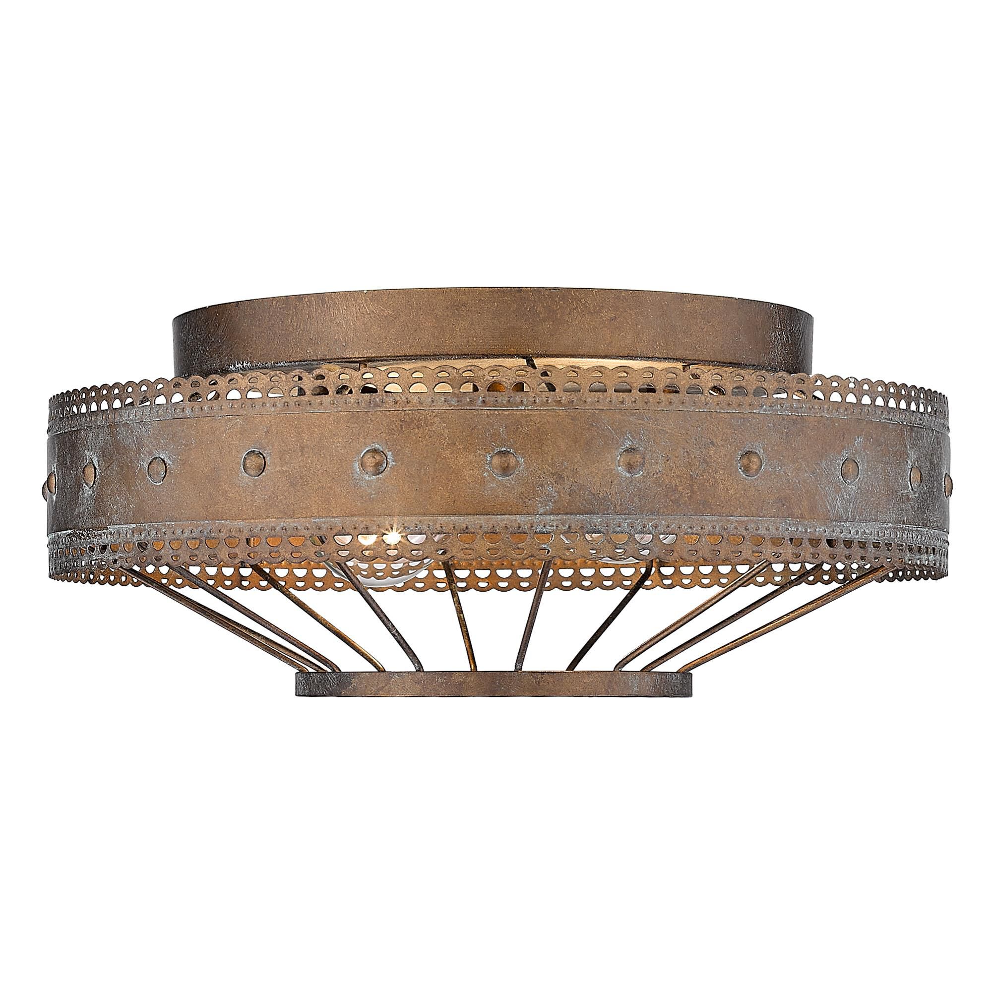 Ferris 6 Inch Flush Mount by Golden Lighting
