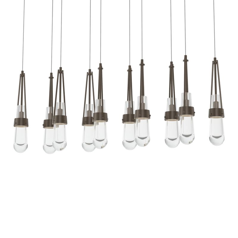 Link 44 Inch Linear Chandelier by Hubbardton Forge