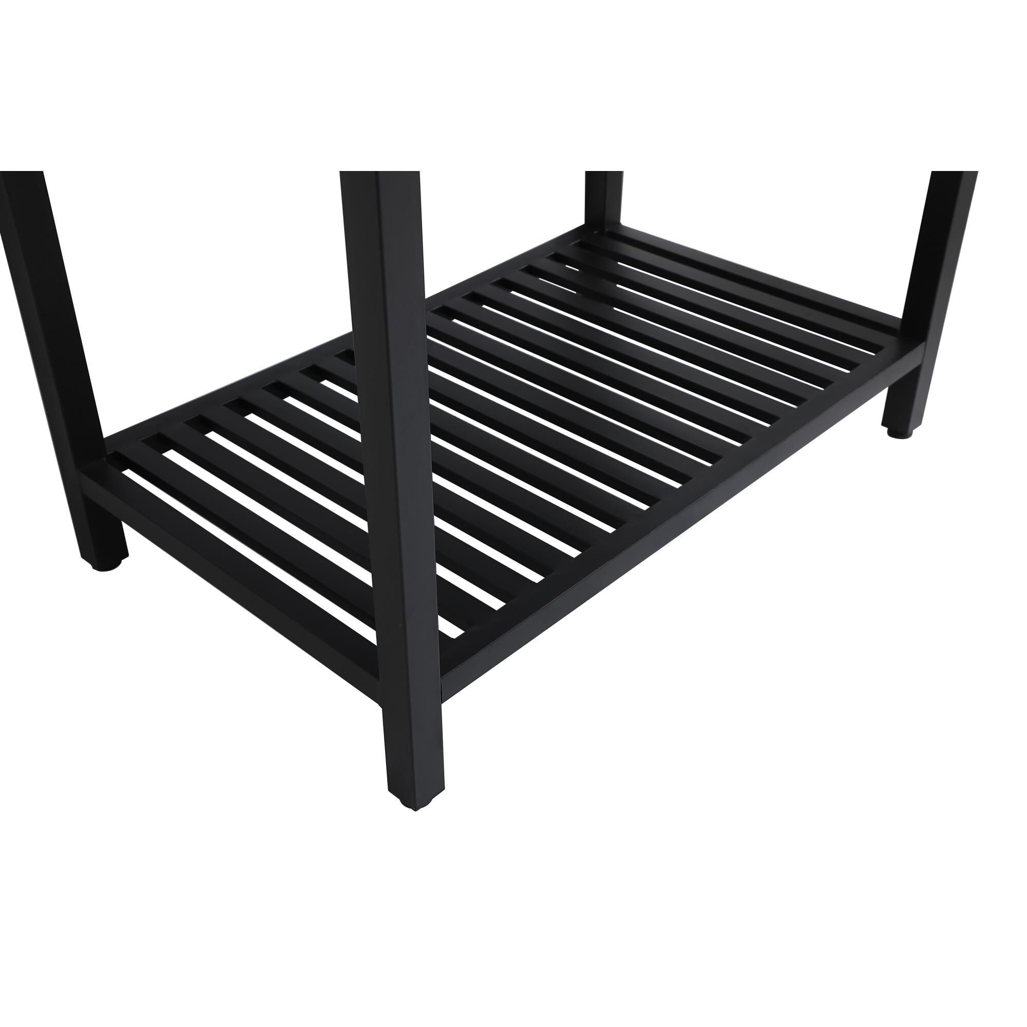 Shown in Black finish