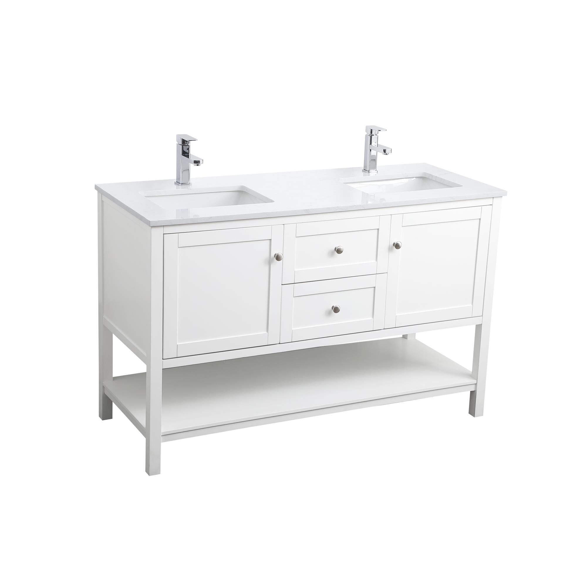 Heath 54 Inch Bath Vanity by Elegant Decor