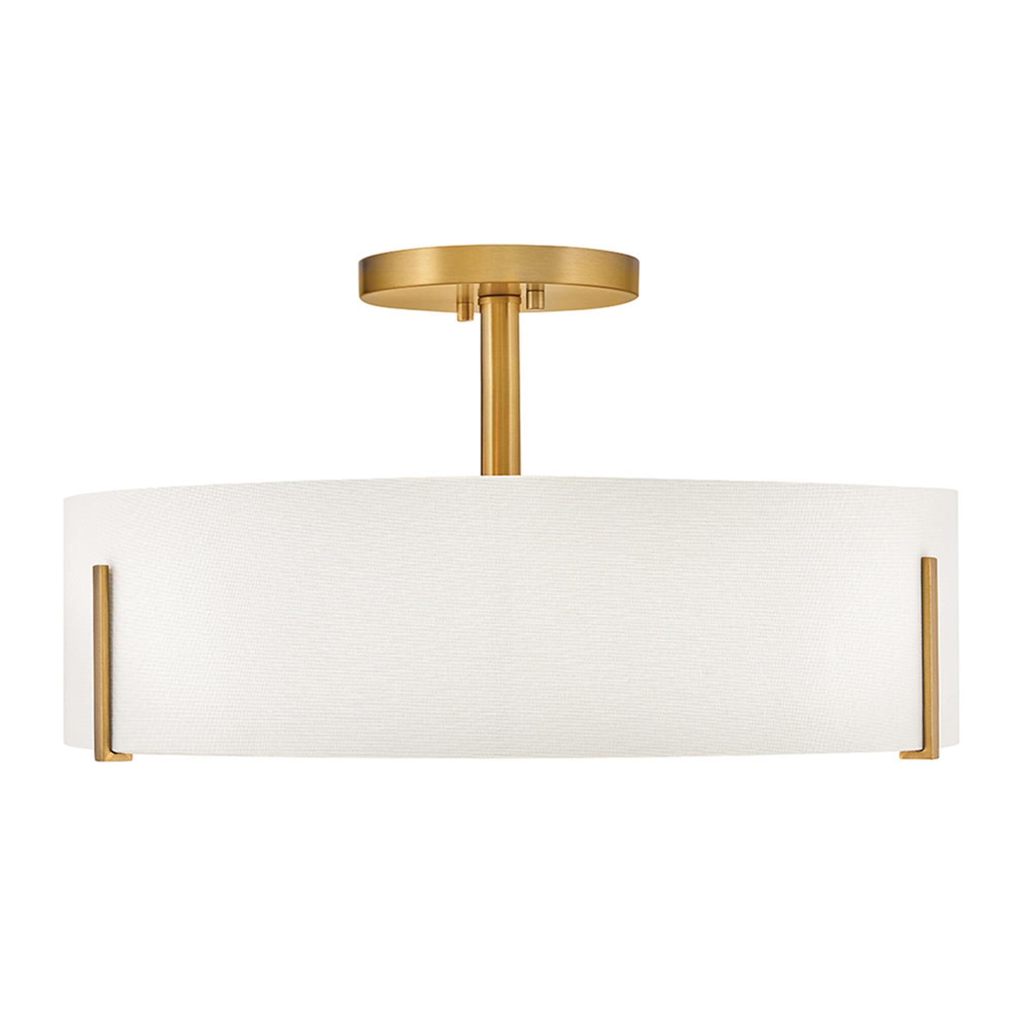 Halle 20 Inch 4 Light Semi Flush Mount,