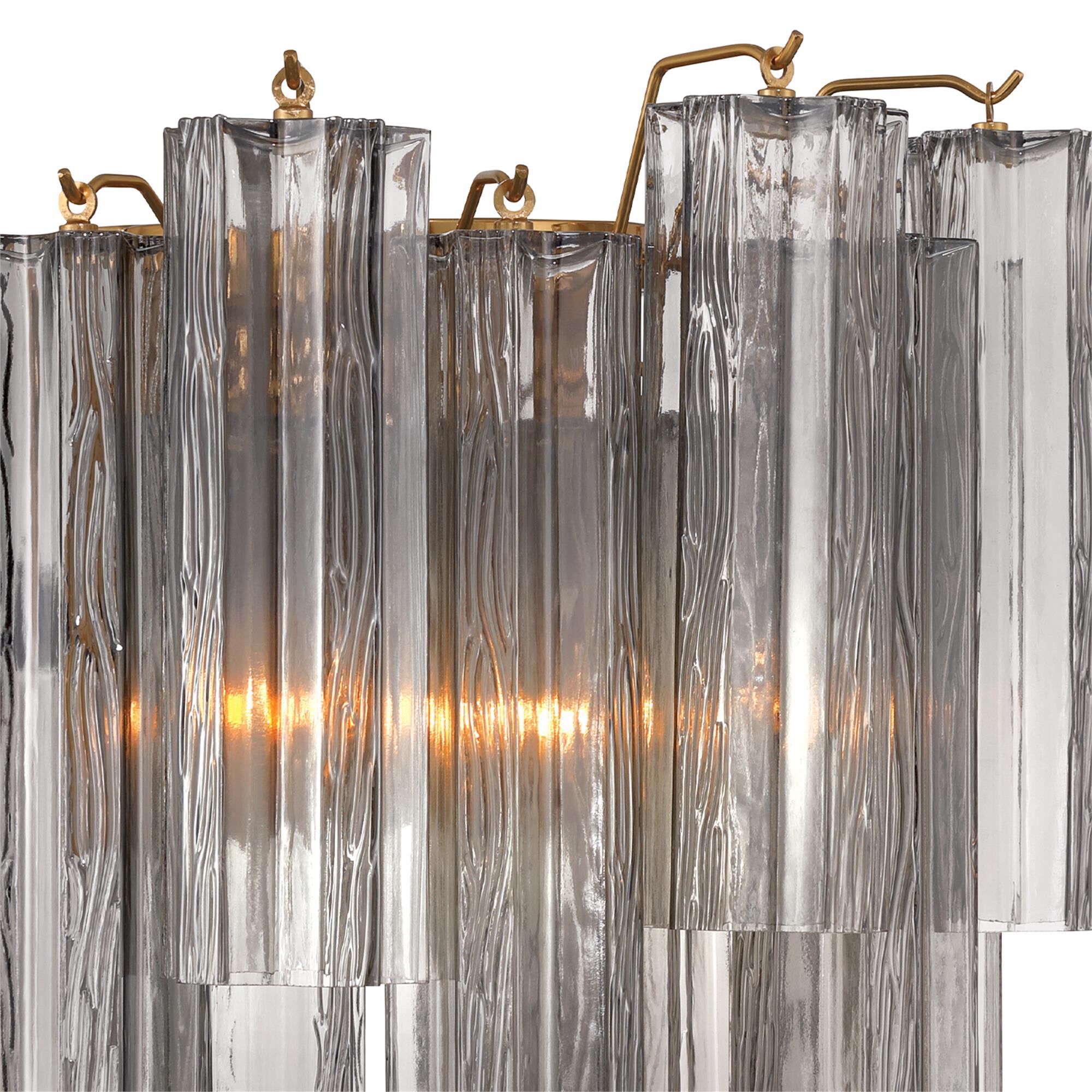 Addis 14 Inch Tall 2 Light Wall Sconce,