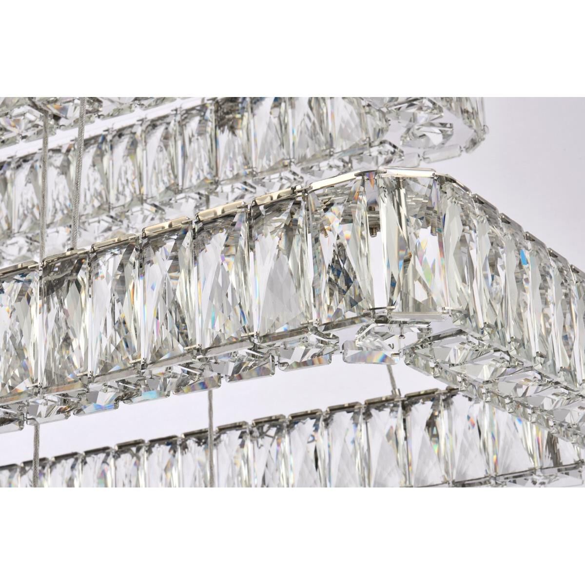 Shown in Chrome finish and Clear Royal Cut crystal