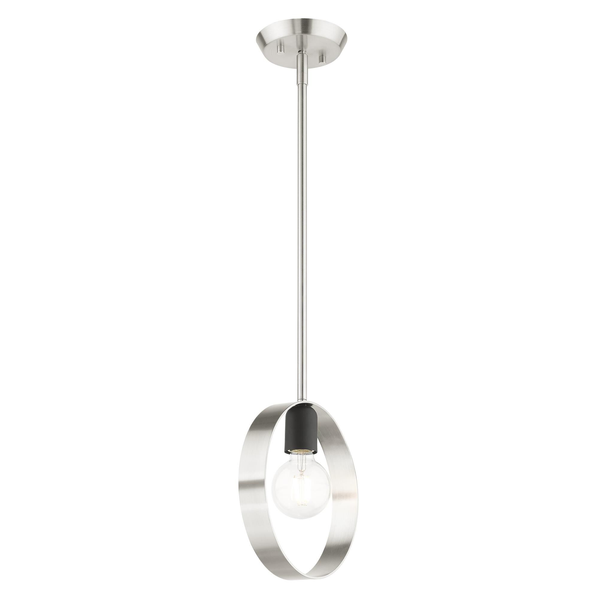 Livex Lighting Modesto 9 Inch Mini Pendant