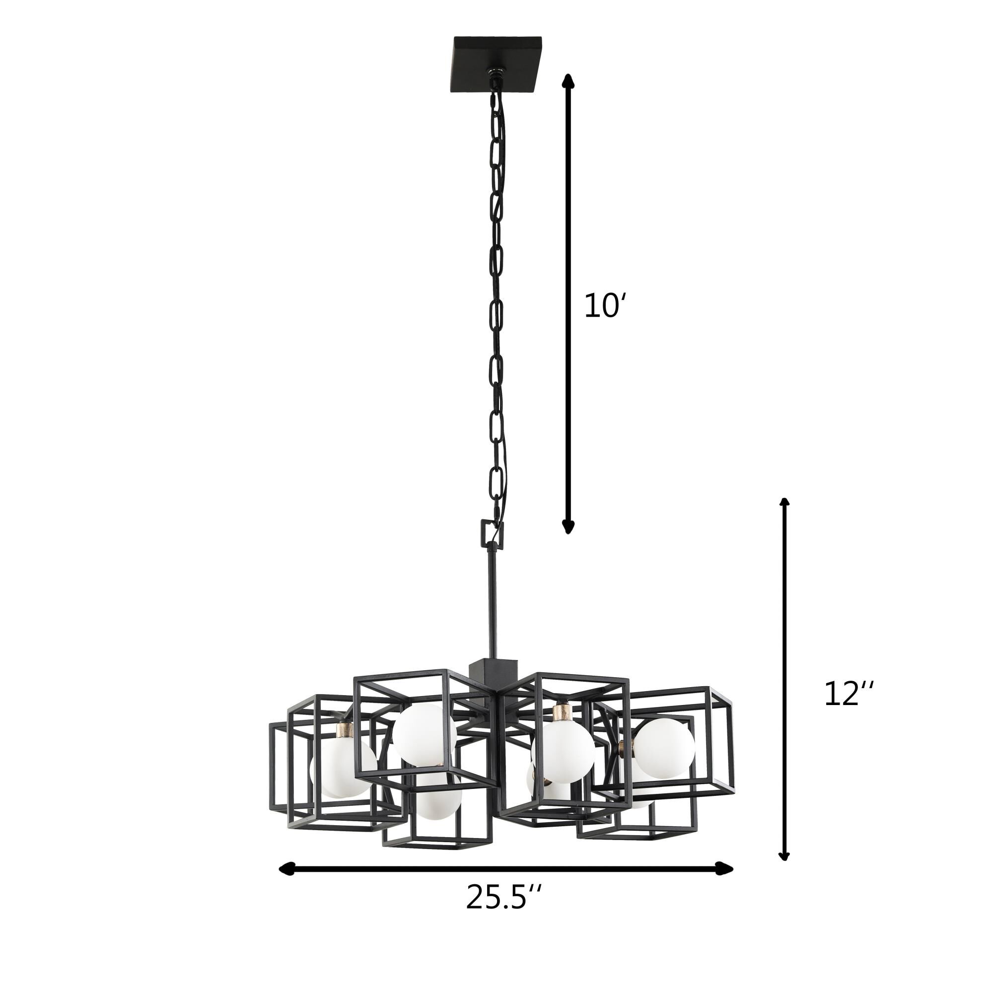 Plaza 8 Light LED Chandelier by Varaluz