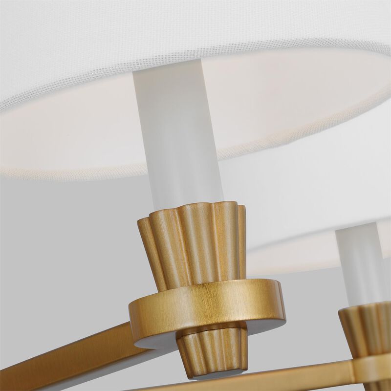 Alexa Hampton Paisley 28 Inch Chandelier by Visual Comfort Studio