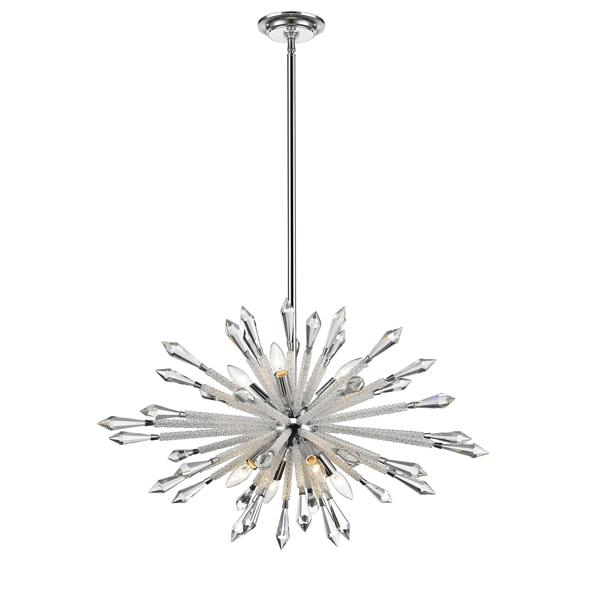 Soleia 31 Inch 8 Light Chandelier by Z-Lite