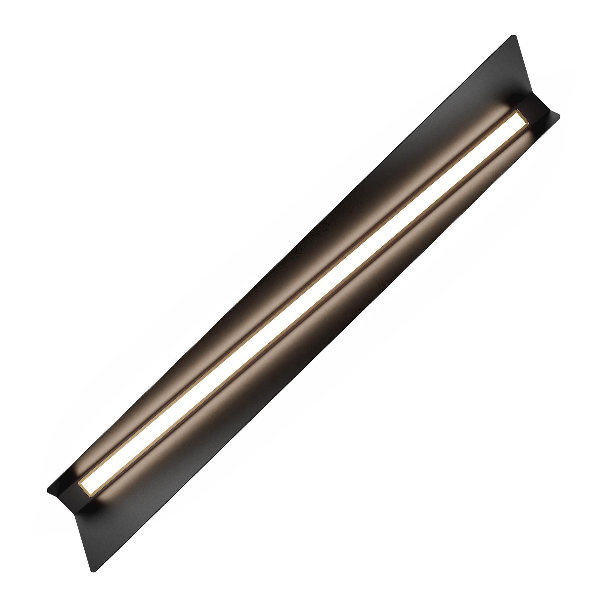 Shown in Black and Aged Brass finish
