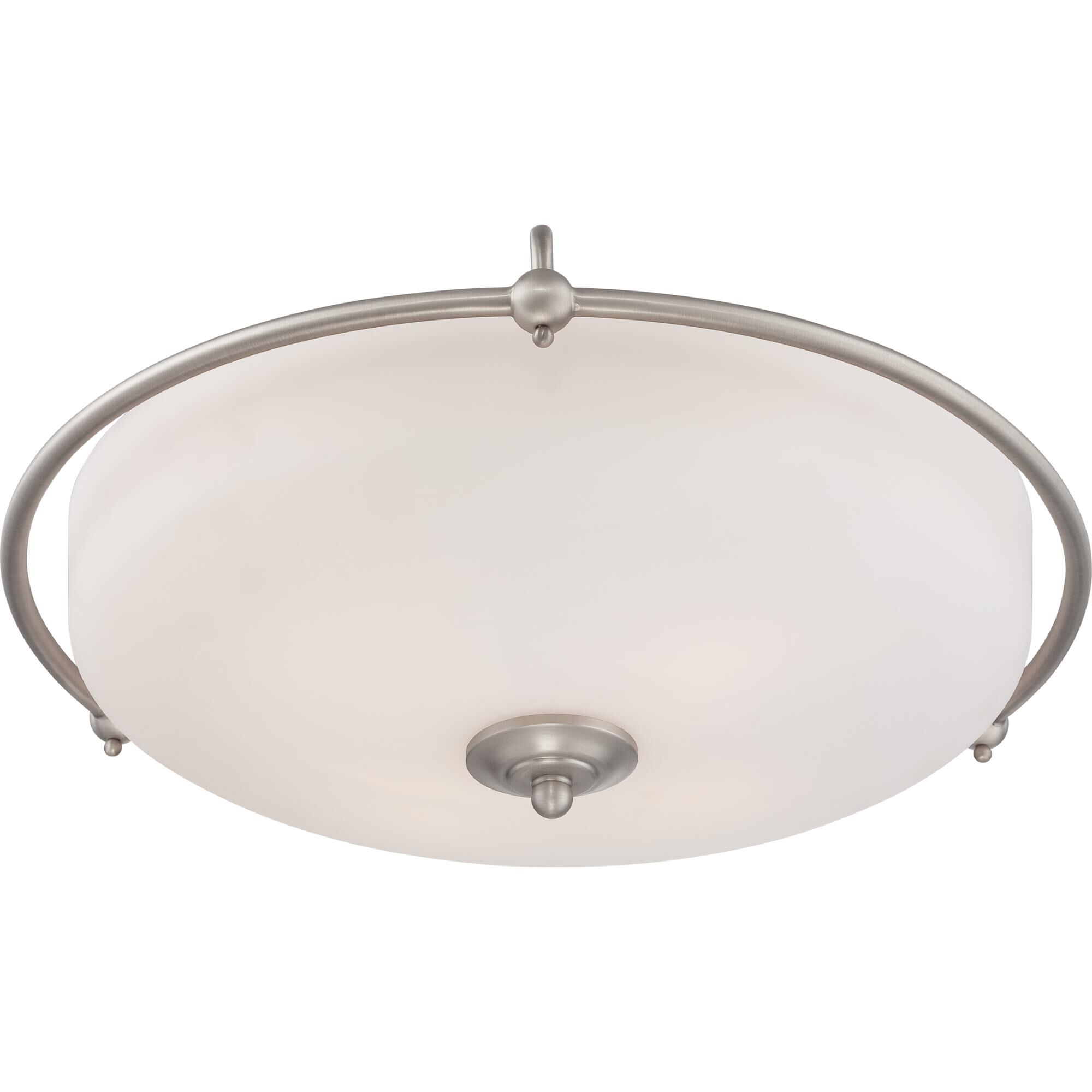 Griffin 21 Inch 4 Light Semi Flush Mount by Quoizel