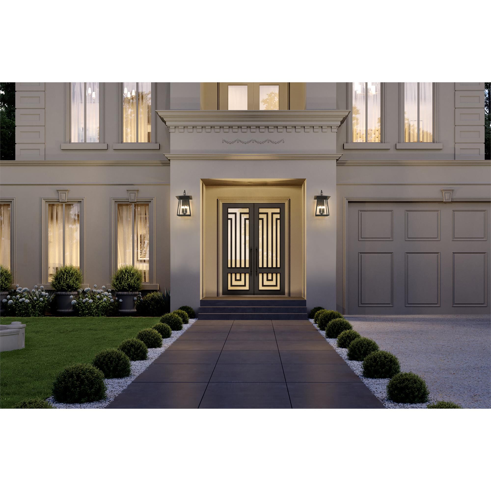 Shown in Black finish and Clear Seedy glass and Clear Seedy shade