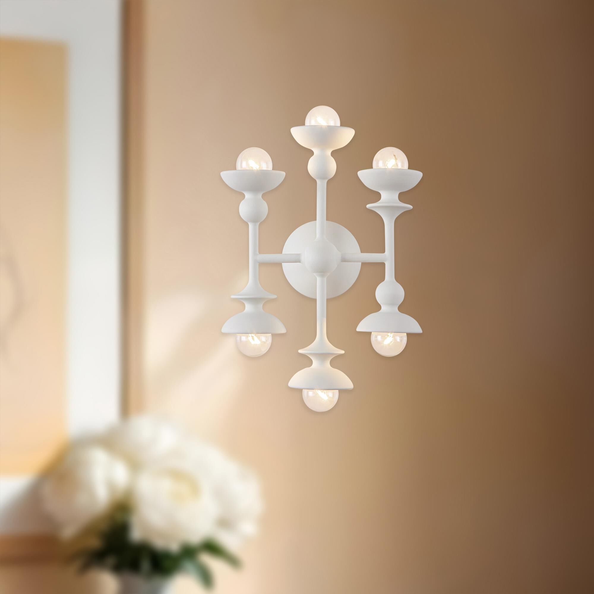 Shown in Antique White finish