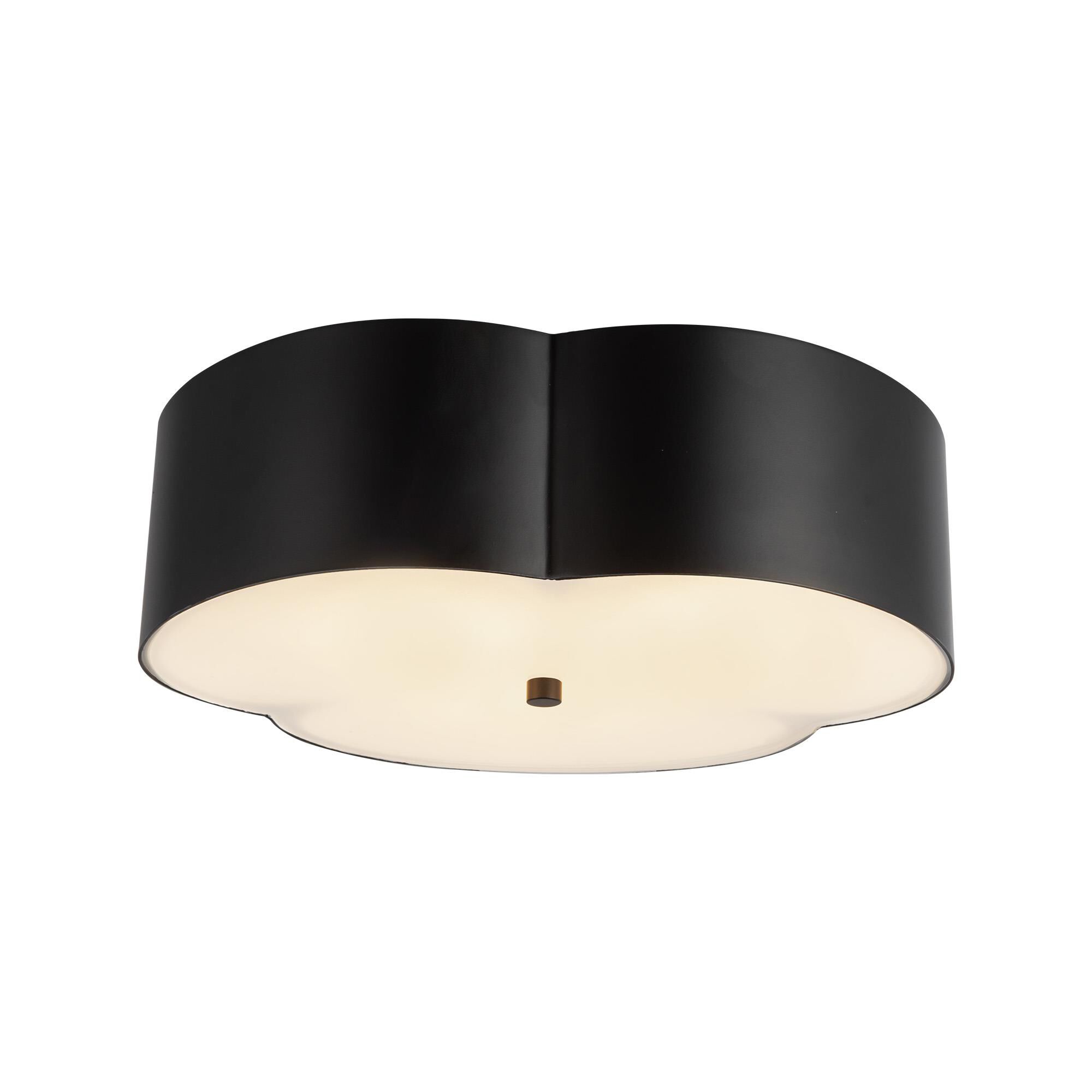Hae Jung Roe Adella 14 Inch 3 Light Flush Mount,