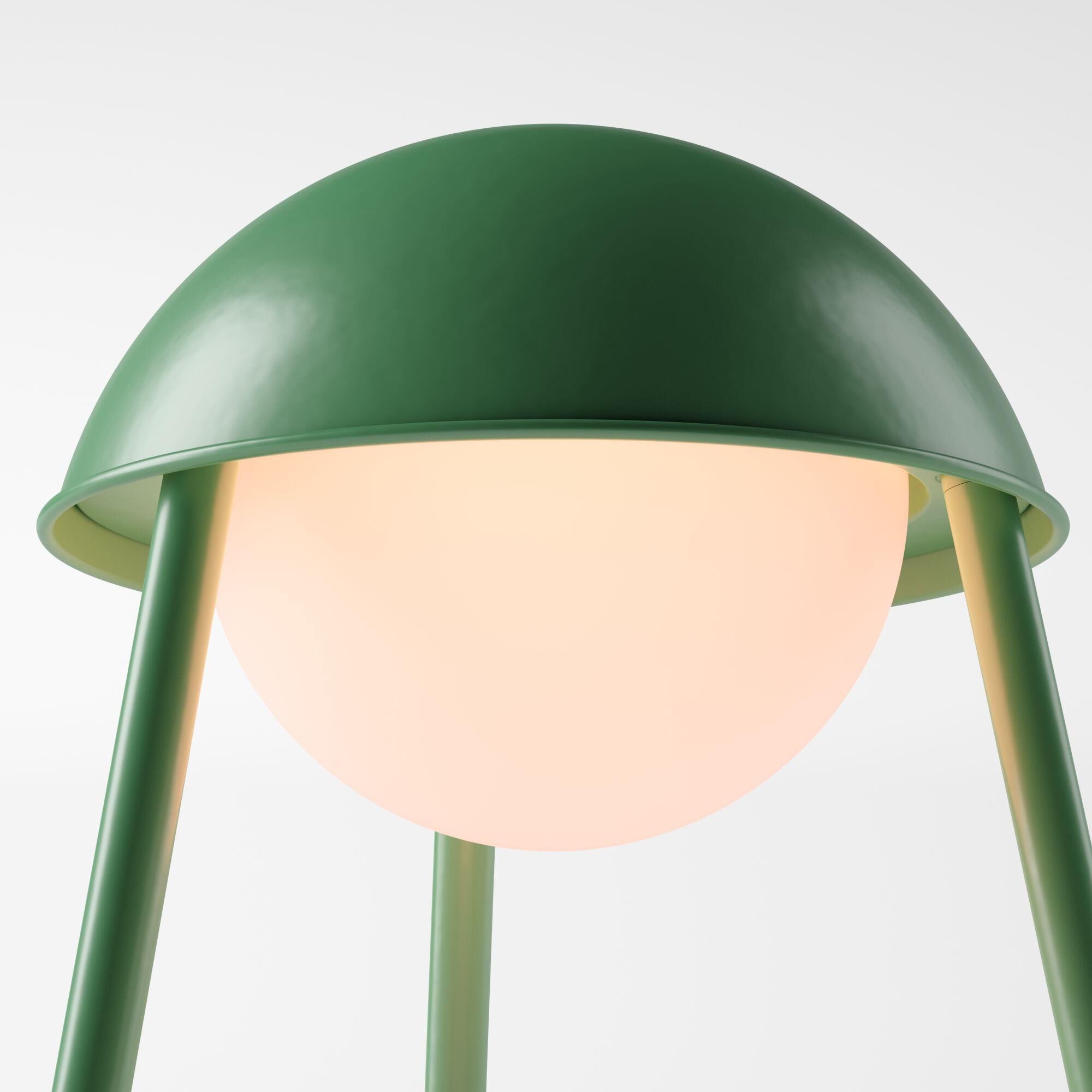 Kibun Helmet 21 Inch Table Lamp by Bulbrite